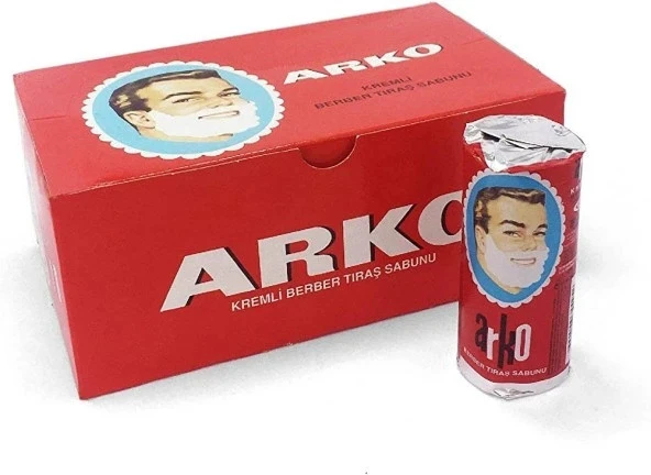 Arko Tıraş Sabunu Kremli 75 gr x 12 Adet ürün görseli 1
