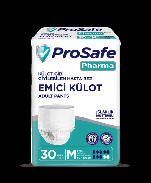 PROSAFE PHARMA EMİCİ KÜLOT MEDİUM 30'LU ürün görseli 1