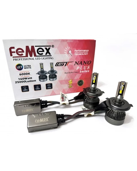 FEMEX Toyota Hilux 7 Makyaj 2 2011-2015 KISA UZUN FAR LED GT NANO PLUS H4 ürün görseli 1