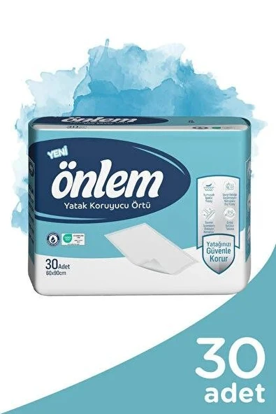 ÖNLEM YATAK KORUYUCU 60 CM X 90 CM 30'LU ürün görseli 1