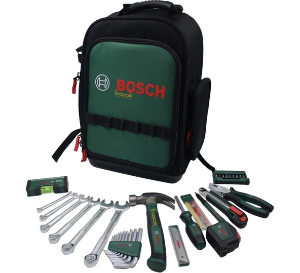 Bosch El Aleti Seti 60 Parça – Sırt Çantalı Takım 1600A02ZA1 ürün görseli 1