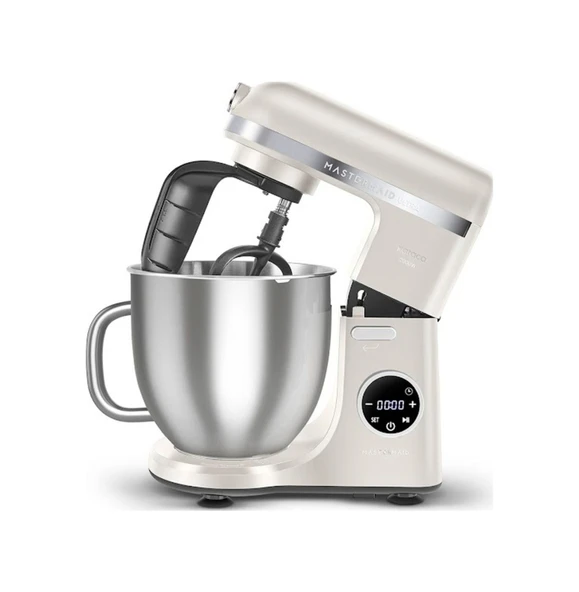 Karaca Mastermaid Chef Ultra D2000 W Dijital Ekranlı Hamur Yoğurma Makinesi Starlight ürün görseli 1