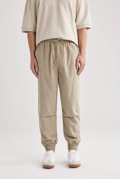 B7493 Regular Jogger Esnek Bantlı Paça Pantolon - Resim 6