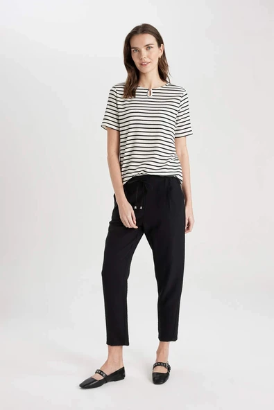 R0433 Jogger Cepli Yüksek Bel Pantolon ürün görseli 1