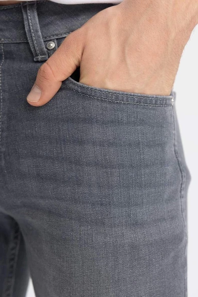 B7349 Sergio Regular Fit Normal Bel Jean Pantolon - Resim 5