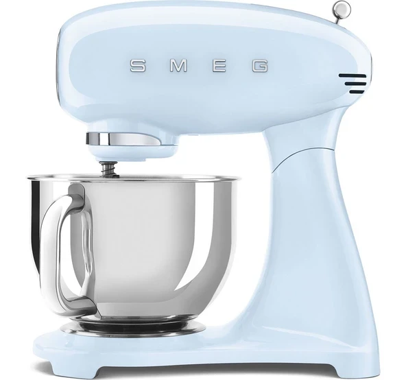 Smeg SMF03PBEU Pastel Mavi 4.8 Litre Stand Mikser ürün görseli 1
