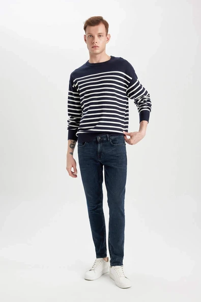 B3620 Carlo Skinny Fit Dar Paça Jean Pantolon ürün görseli 1