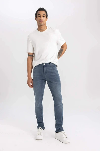 B3622 Pedro Slim Fit Dar Paça Jean Pantolon ürün görseli 1