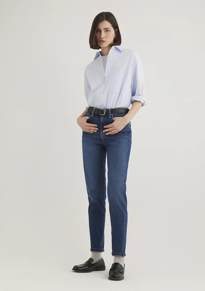 Mavi 100277-33687 Cindy Gold Shape Koyu Mavi Jean Pantolon ürün görseli 1