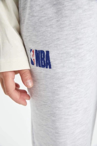 C9512 NBA Wordmark Jogger Eşofman Altı - Resim 6
