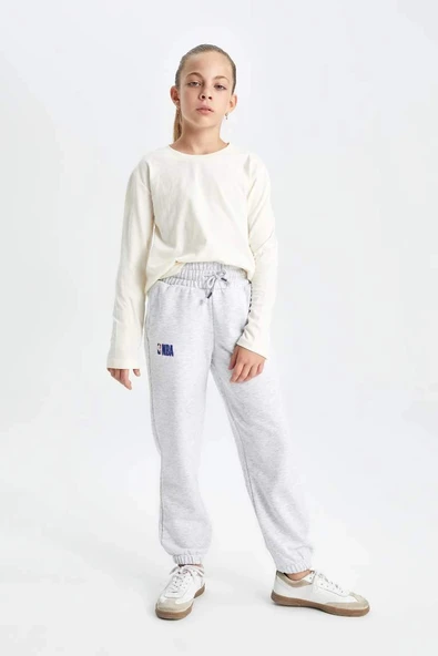C9512 NBA Wordmark Jogger Eşofman Altı - Resim 3
