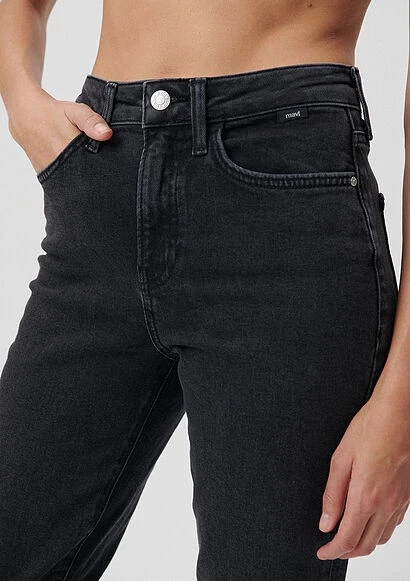 100277-35250 CINDY Mid Smoke Denim - Resim 4