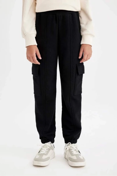 C7692 Kargo Cepli Jogger Eşofman Altı - Resim 4