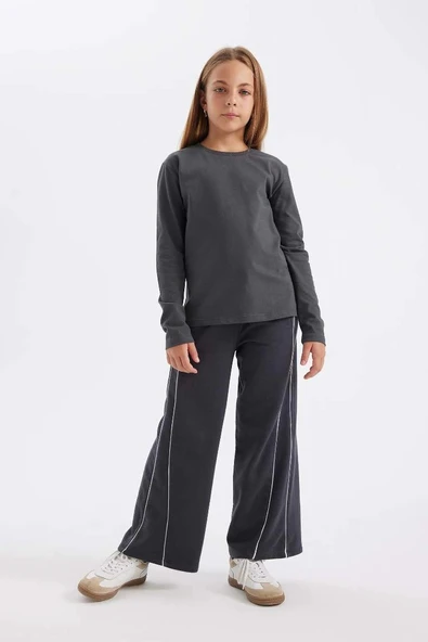 C9674 Wide Leg Geniş Paça Pantolon - Resim 3