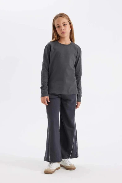 C9674 Wide Leg Geniş Paça Pantolon ürün görseli 1