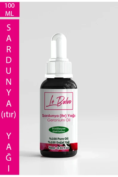 Sardunya (Itır Çiçeği) Yağı 100 Ml (Geranium Oil) ürün görseli 1