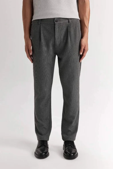 D3704 Tailored Regular Fit Düz Paça Pantolon - Resim 4
