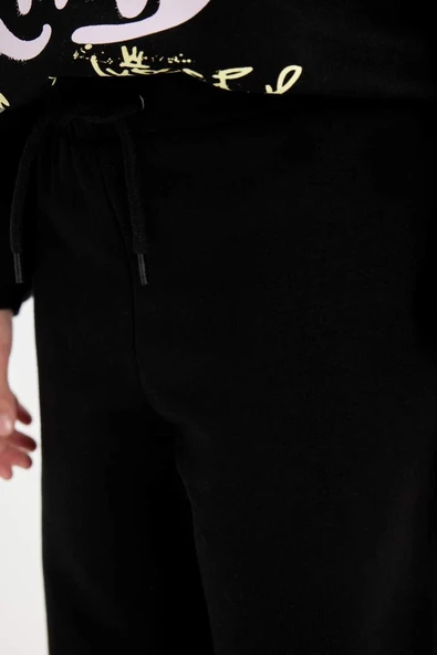 D0743 Wide Leg Geniş Paça Eşofman Altı - Resim 5