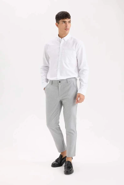 B8577 Jogger Pantolon Cepli Düz Paça - Resim 2