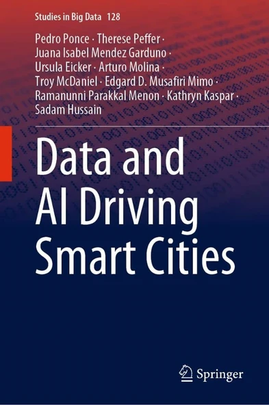 Data and AI Driving Smart Cities (Studies in Big Data, 128) Ponce Peffer ürün görseli 1