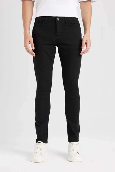 R8763 Carlo Skinny Fit Ekstra Dar Kalıp Normal Bel Ekstra Dar Paça Jean Pantolon ürün görseli 1