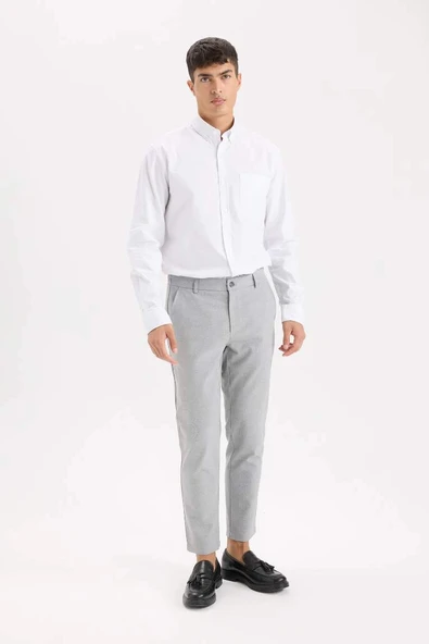 B8577 Jogger Pantolon Cepli Düz Paça - Resim 3