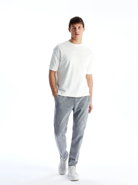 LCW Jeans GRİ 700 Baggy Fit Erkek Jean Pantolon ürün görseli 1