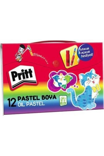 Pritt Pastel Boya 12 Renk Çanta 1048062 ürün görseli 1