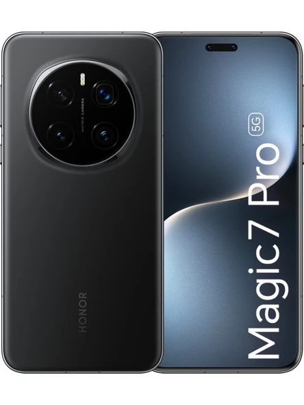 HONOR Magic 7 Pro 512 GB 12 GB Ram Siyah (Honor Türkiye Garantili) ürün görseli 1