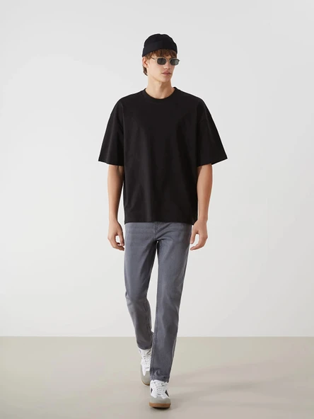 LCW Jeans GRİ 779 Regular Fit Erkek Jean Pantolon ürün görseli 1