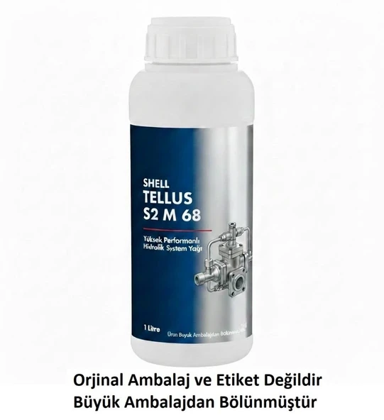 SHELL TELLUS S2 M 68 HİDROLİK YAĞ - 1 LİTRE ürün görseli 1