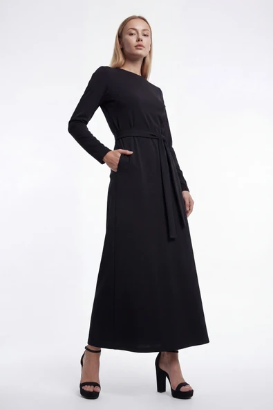 BORDO ELBİSE - Resim 12