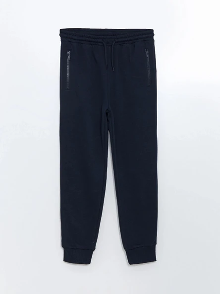 LCW Kids LACİVERT Beli Lastikli Erkek Çocuk Jogger Eşofman Altı ürün görseli 1