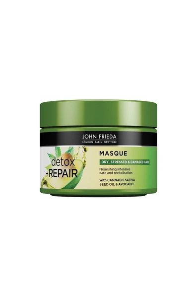 JOHN FRİEDA DETOX REPAIR SAC MASKESİ 250ML ürün görseli 1