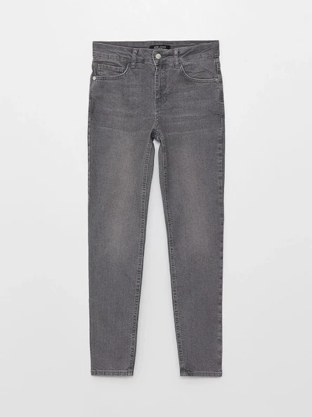 LCW Jeans GRİ Jüpiter Süper Skinny Fit Kadın Jean Pantolon ürün görseli 1