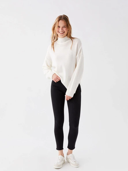 LCW Jeans SİYAH Mercury Skinny Fit Kadın Jean Pantolon Pantolon ürün görseli 1