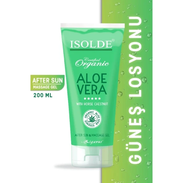 İSOLDE AFTER SUN JEL ALOE VERA 200 ML ürün görseli 1