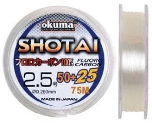 Okuma Shotai Fluorocarbon 75 mt Misina ürün görseli 1