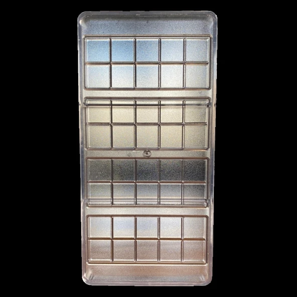 Polikarbon Klasik Tablet Çikolata Kalıbı 38.Gr ML-1003 - Resim 3