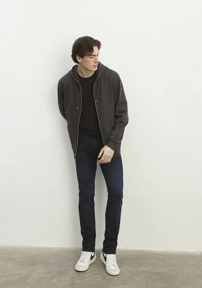 Mavi 0035186541 Marcus Pro Sport Mürekkep Mavi Jean Pantolon ürün görseli 1