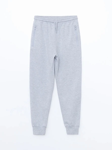 LCW Kids GRİ Beli Lastikli Erkek Çocuk Jogger Eşofman Altı ürün görseli 1