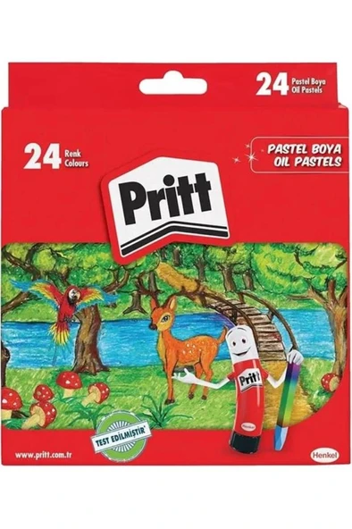 Pritt Pastel Boya 24'Lü Karton Kutu 1307853 ürün görseli 1