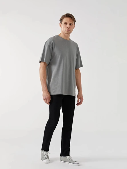 LCW Jeans SİYAH 750 Slim Fit Erkek Jean Pantolon ürün görseli 1