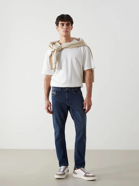 LCW Jeans İNDİGO 750 Slim Fit Erkek Jean Pantolon ürün görseli 1
