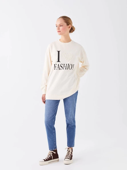 LCW Modest İNDİGO Straight Fit Kadın Jean Pantolon ürün görseli 1