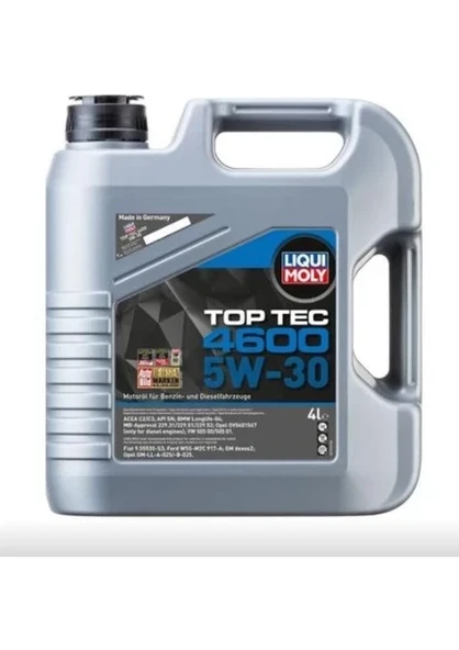 5W/30 LIQUI-MOLY 4600 TOP-TEC 4LT ürün görseli 1