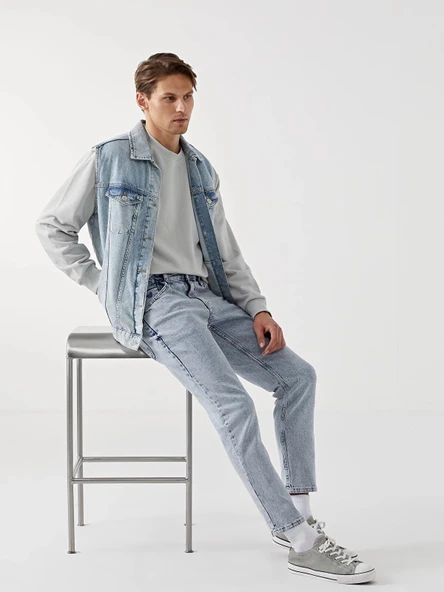 LCW Jeans İNDİGO 730 Havuç Kalıp Erkek Jean Pantolon ürün görseli 1