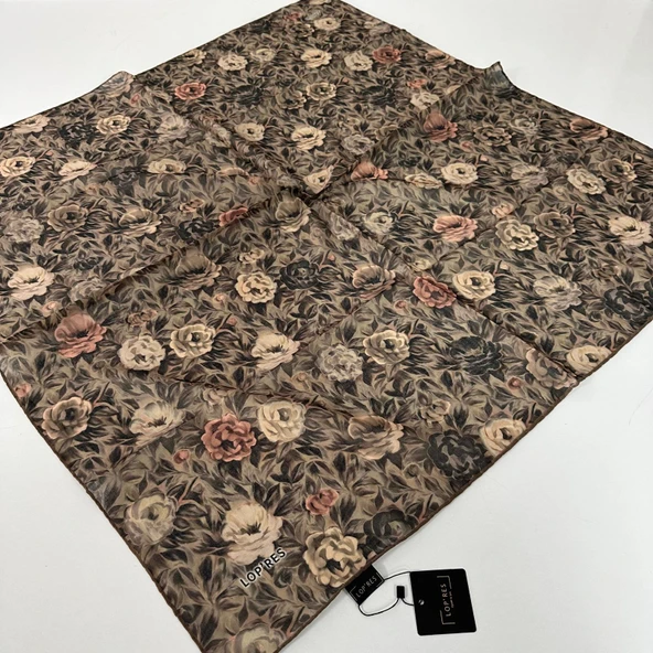 Lop'res Soft Pamuklu Eşarp LDN9505 ürün görseli 1