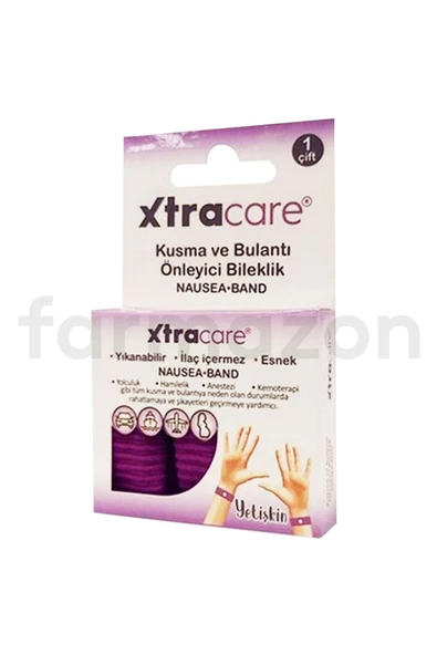 XTRACARE KUSMA VE BULANTI ÖNLEYİCİ BİLEKLİK MOR ürün görseli 1