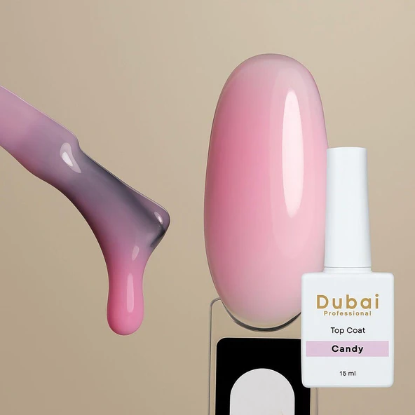 Dubai Professional Candy Top Coat 15 ml ürün görseli 1